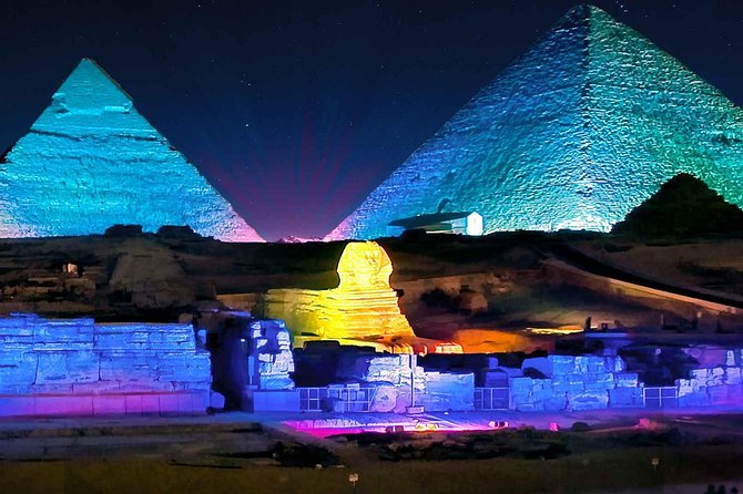 EGIPTO CON NOCHE EN ABU SIMBEL Y ESPECTACULO LUZ Y SONIDO EN CHARTER